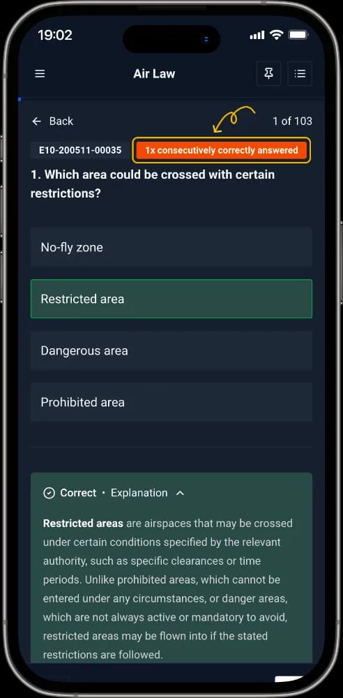 Question progress
